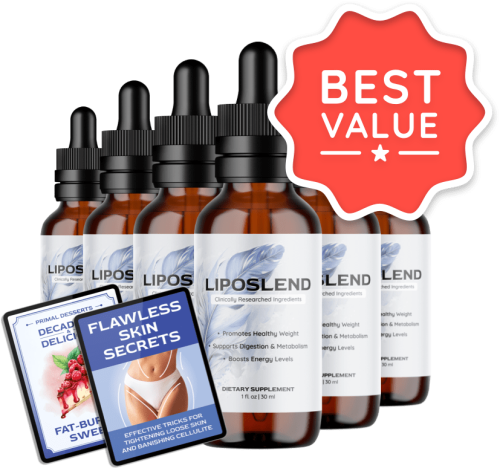 LipoSlend - 6 Bottles + 2  Ebooks