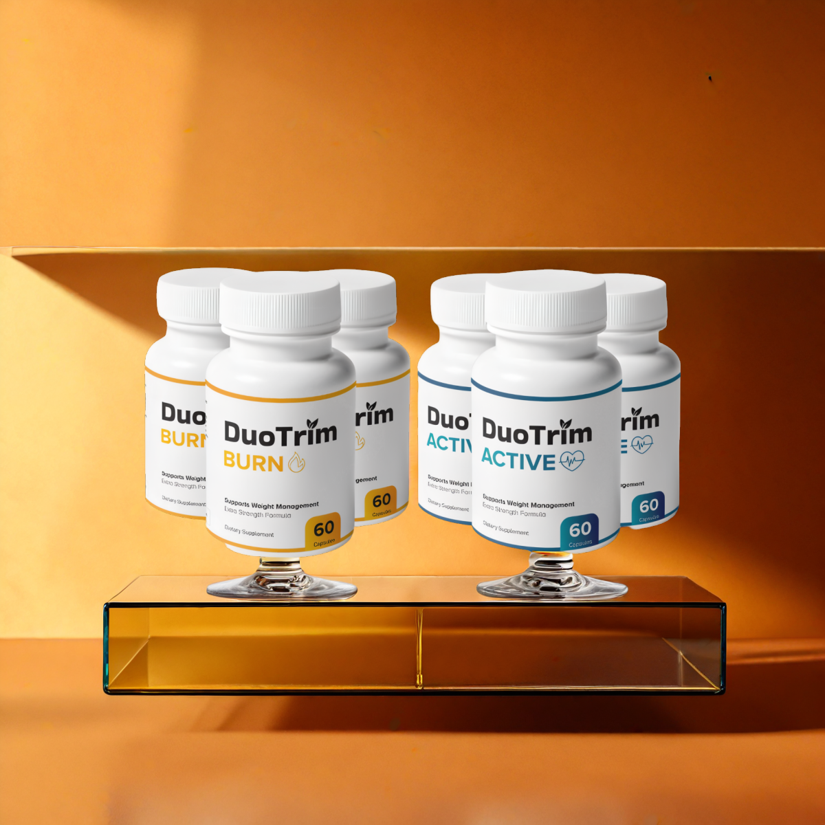 DuoTrim - 3 Months Supply - 6 Bottles