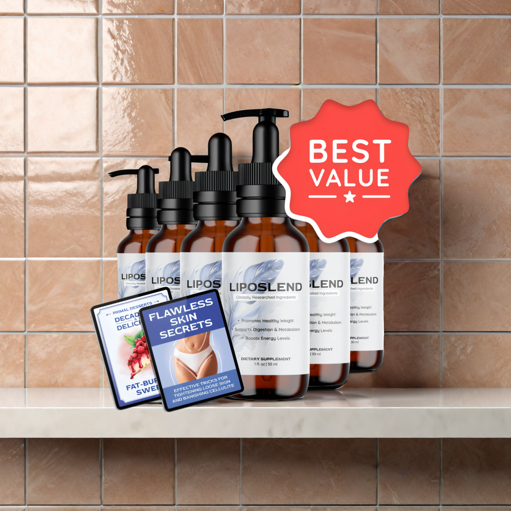 LipoSlend - 6 Bottles + 2  Ebooks